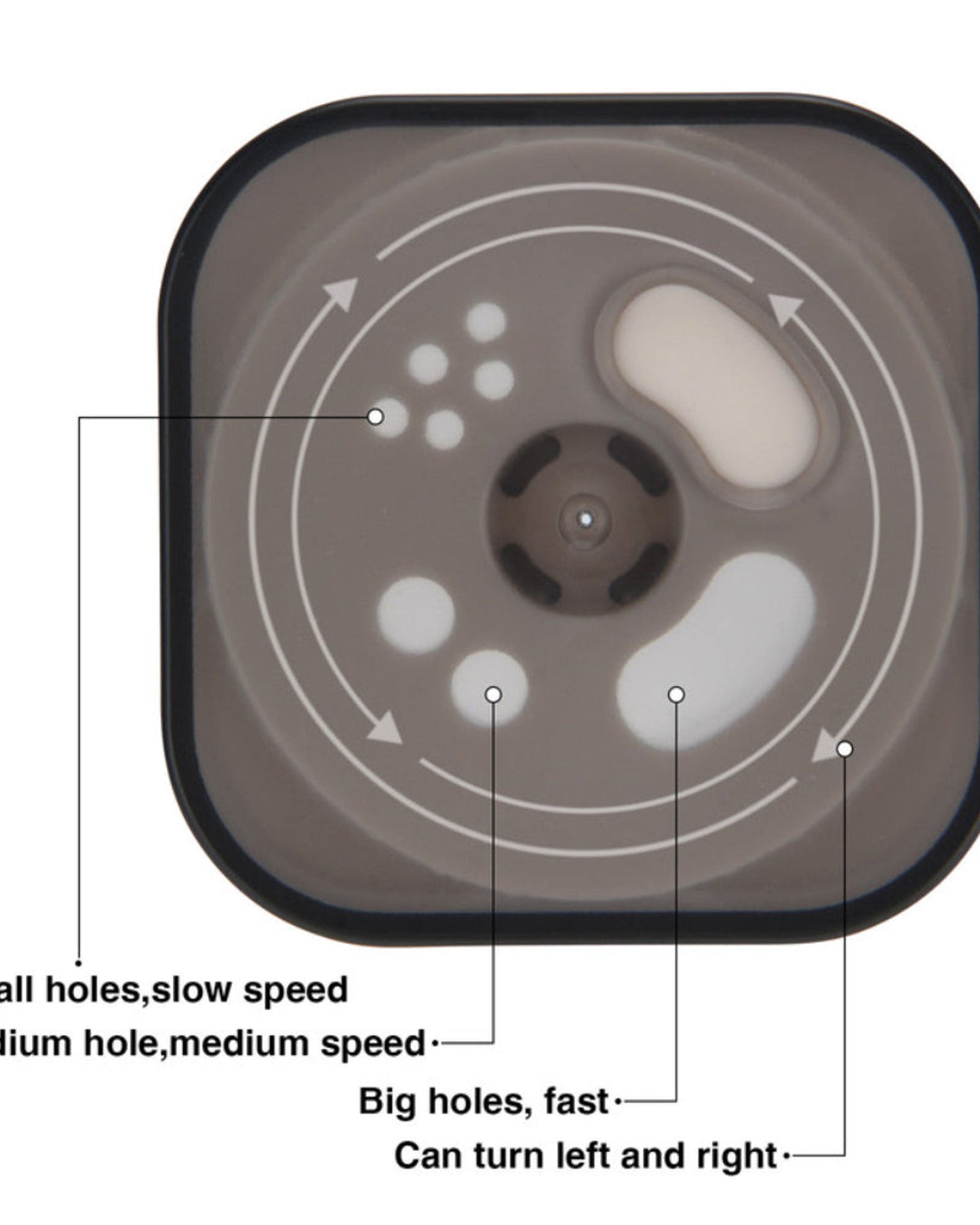 مجموعة توابل فيسمان 5 قطع (زجاج)