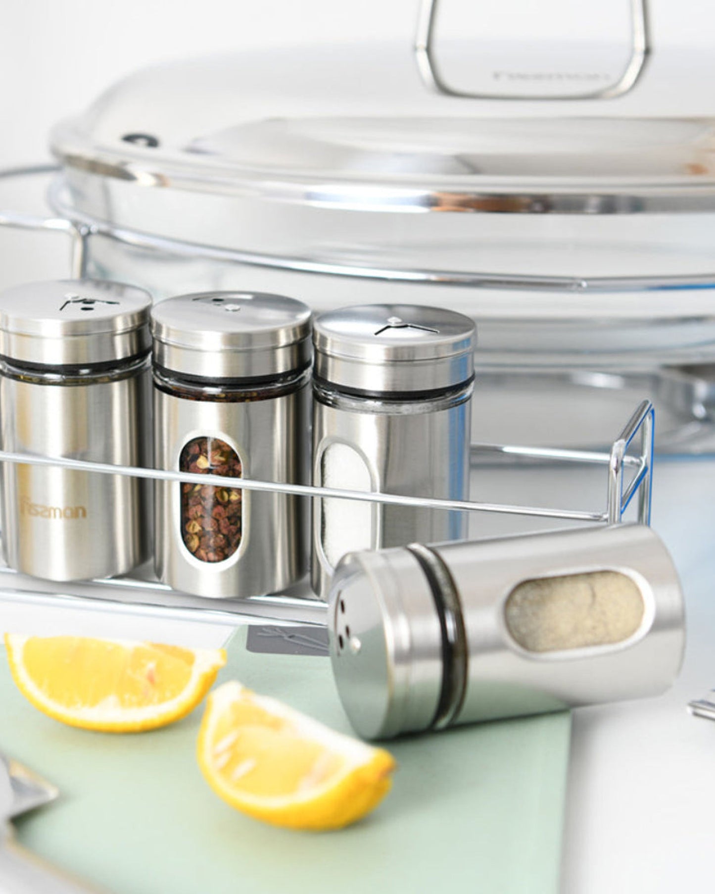 طقم ملح وفلفل فيسمان، 5 قطع، 80 مل