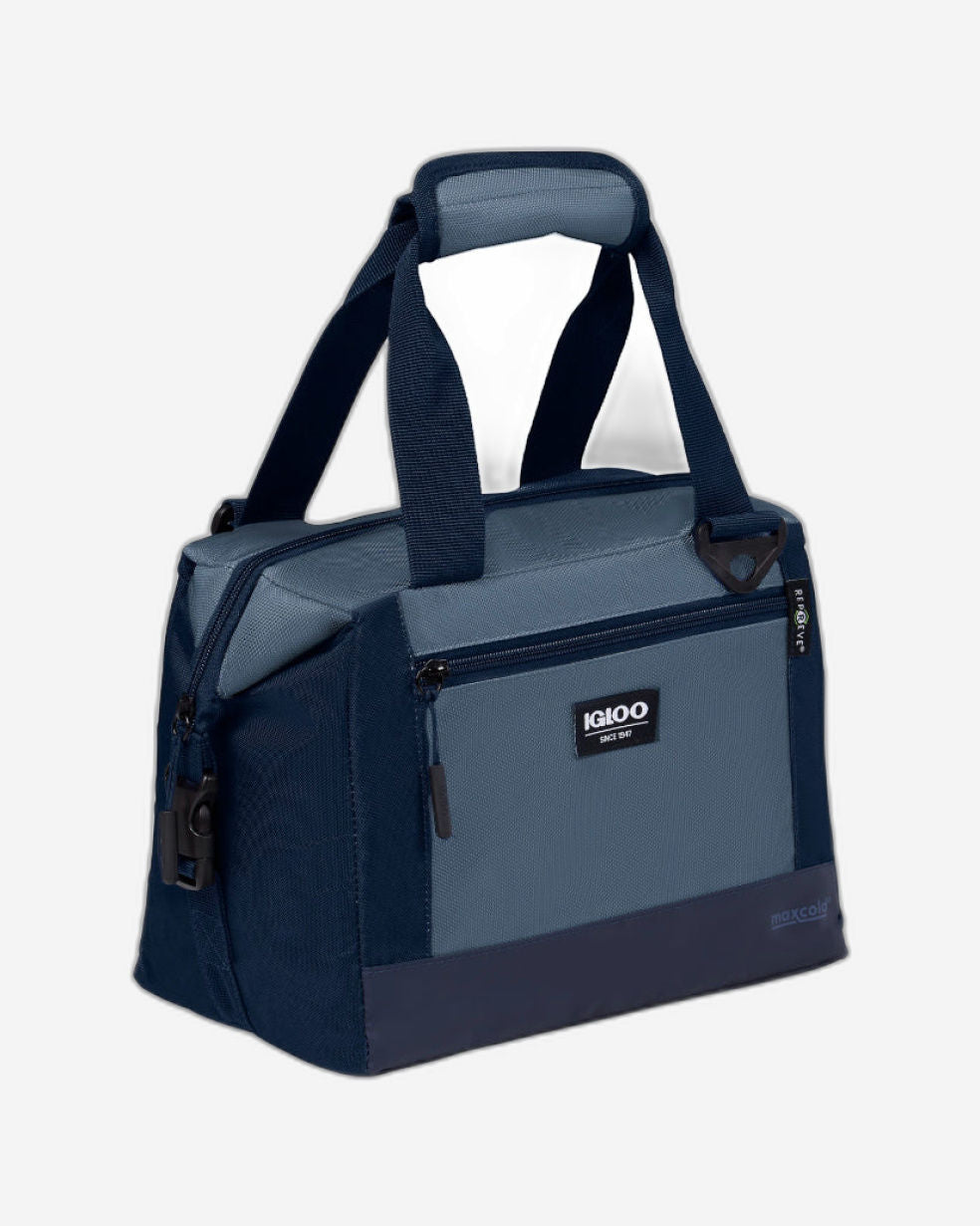 00066150-Igloo-MaxCold Evergreen Snapdown حقيبة تبريد 12 علبة - أزرق