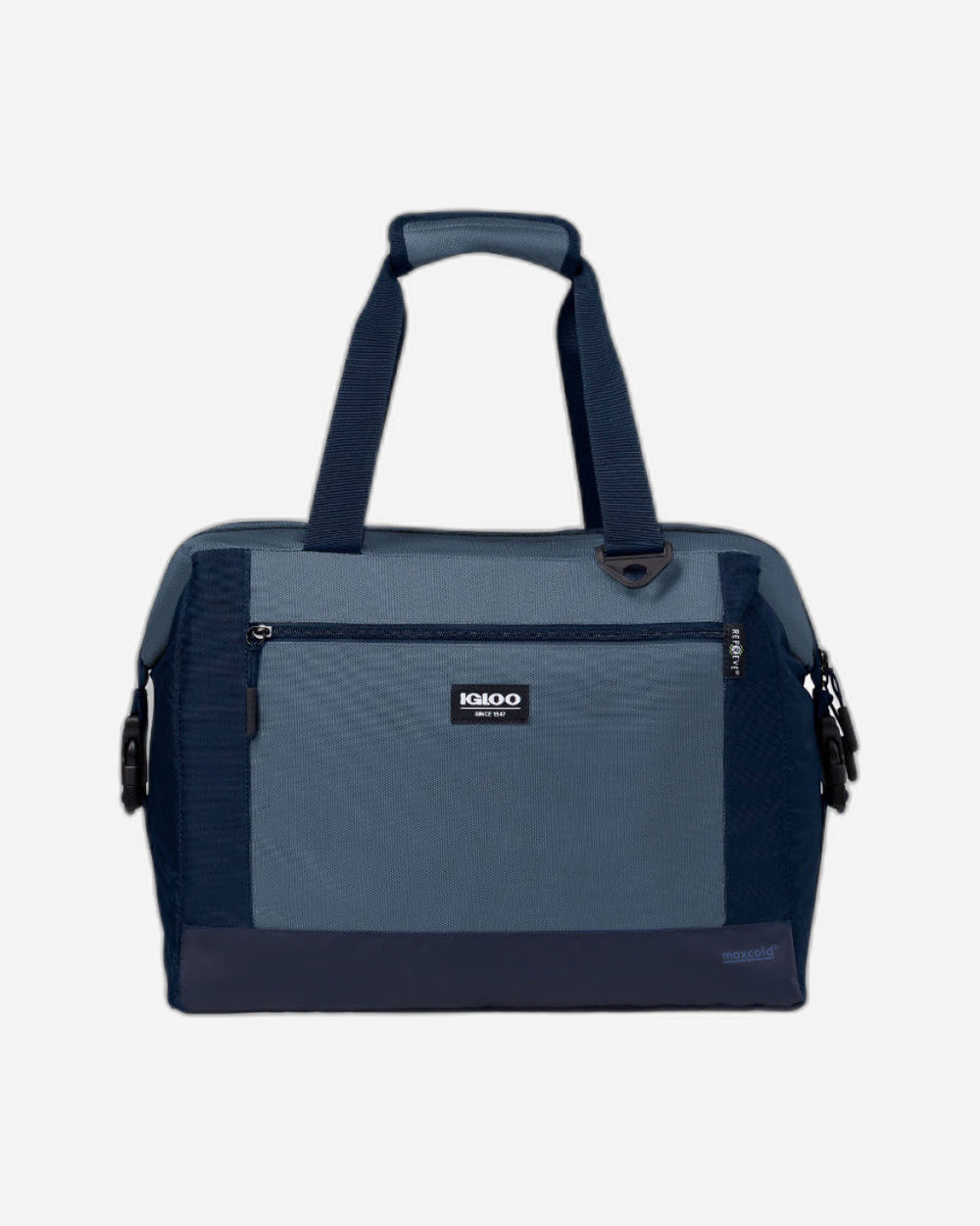 00066158-Igloo-Snapdown Maxcold Repreve حقيبة تبريد صديقة للبيئة سعة 36 علبة - أزرق