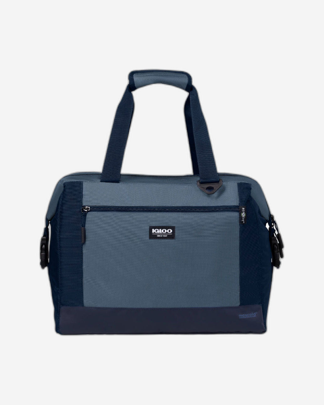 00066158-Igloo-Snapdown Maxcold Repreve حقيبة تبريد صديقة للبيئة سعة 36 علبة - أزرق