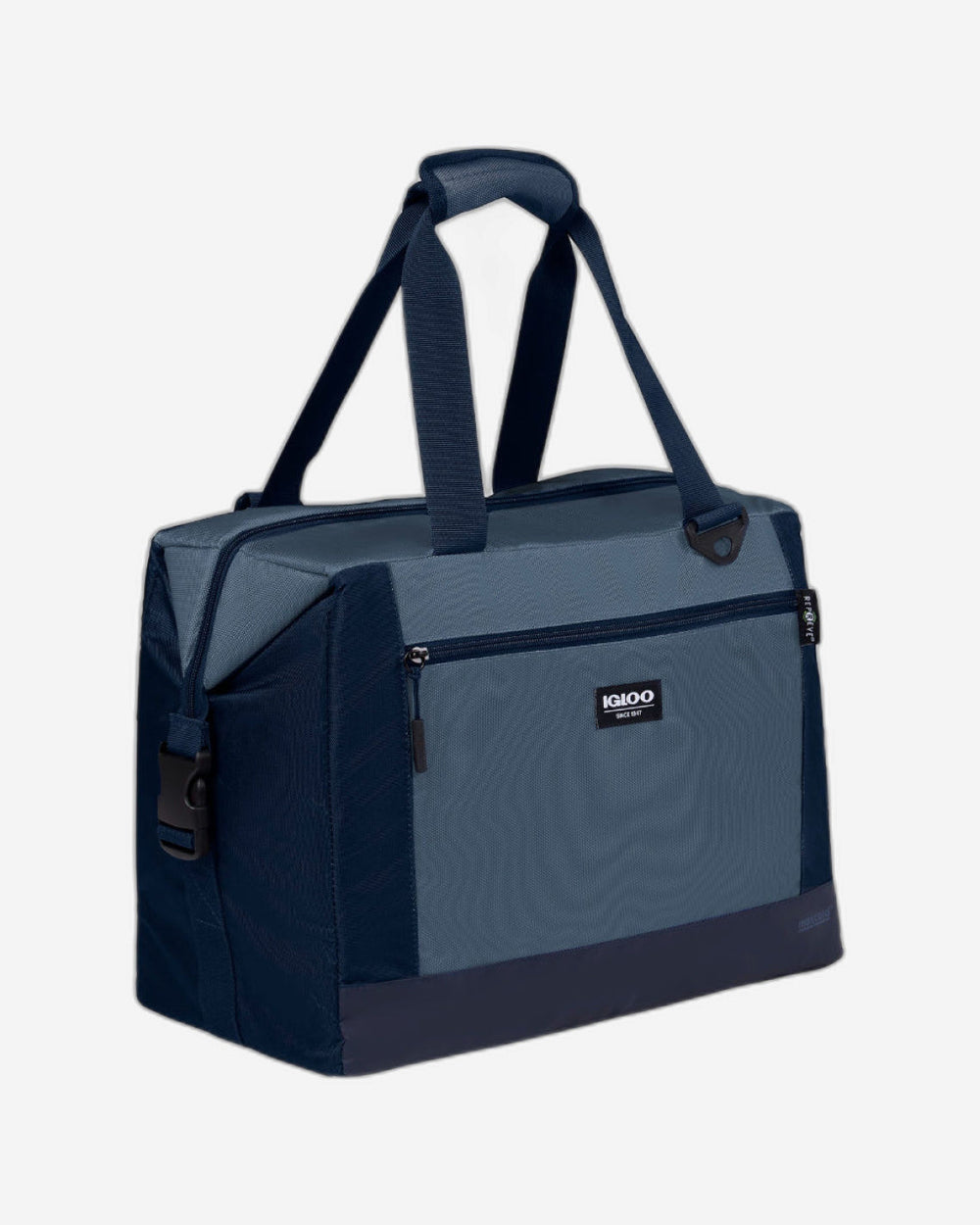 00066158-Igloo-Snapdown Maxcold Repreve حقيبة تبريد صديقة للبيئة سعة 36 علبة - أزرق