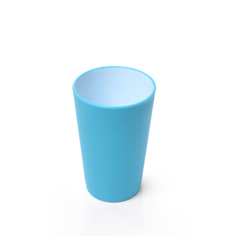 Fissman Tumbler Cup Solid Pattern Food Grade Plastic Blue 300ml