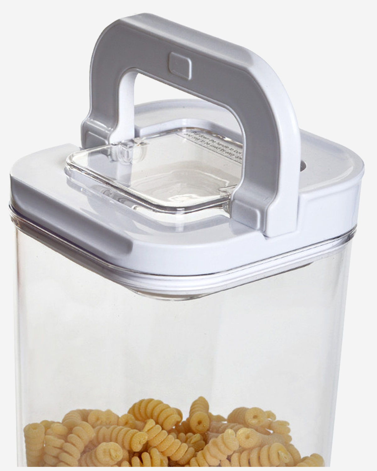 Fissman Food Storage Container Square Flip Lock Plastic 1.7L 11cm