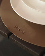 مفرش أطباق بيضاوي من فيسمان 45 × 30 سم (PU)