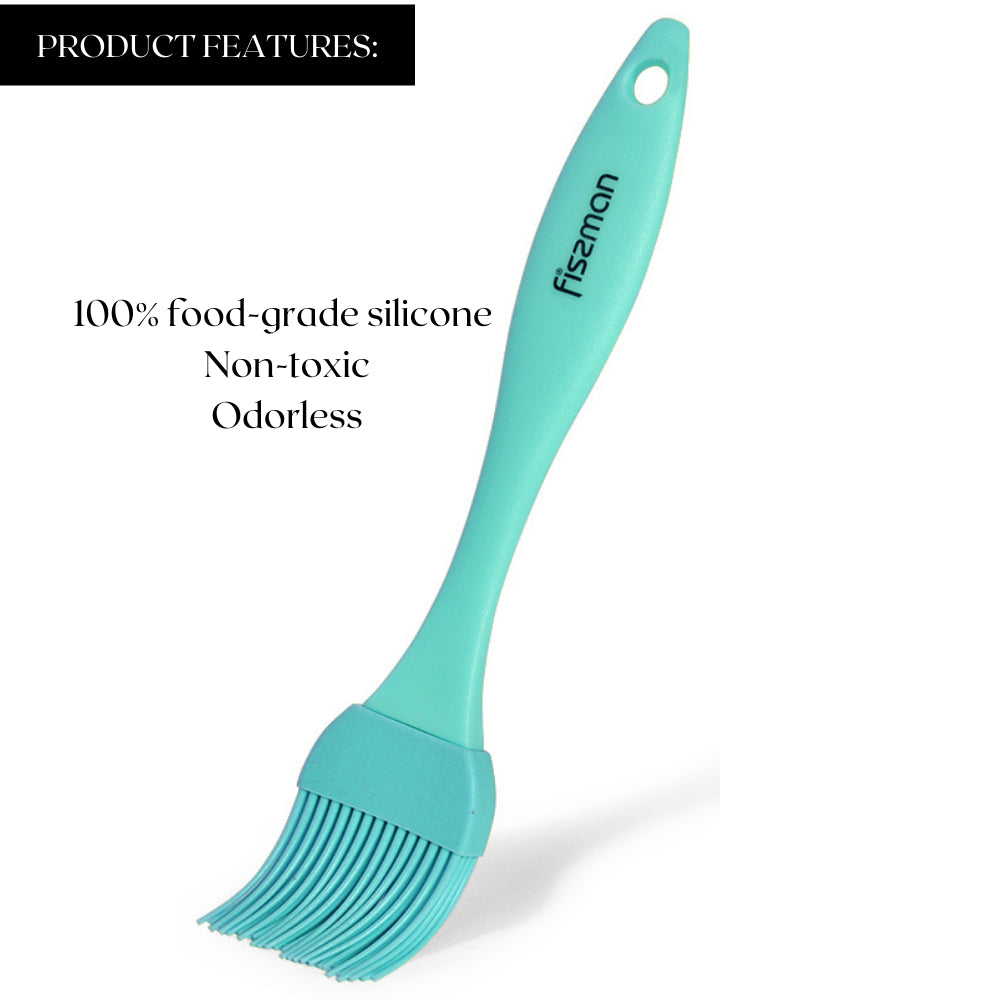 فرشاة مطبخ فيسمان للتتبيل، لون أخضر نعناعي، 20 سم