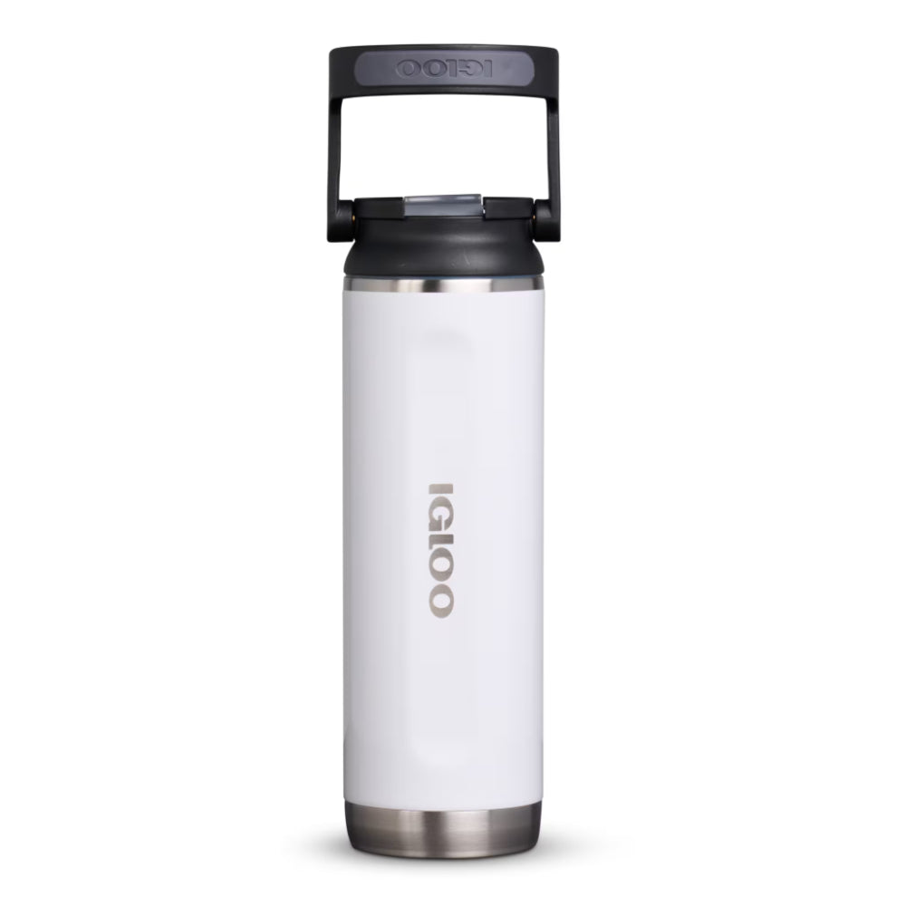 00071084-Igloo-زجاجة رياضية من الفولاذ المقاوم للصدأ سعة 20 أونصة - WHT.SSTL