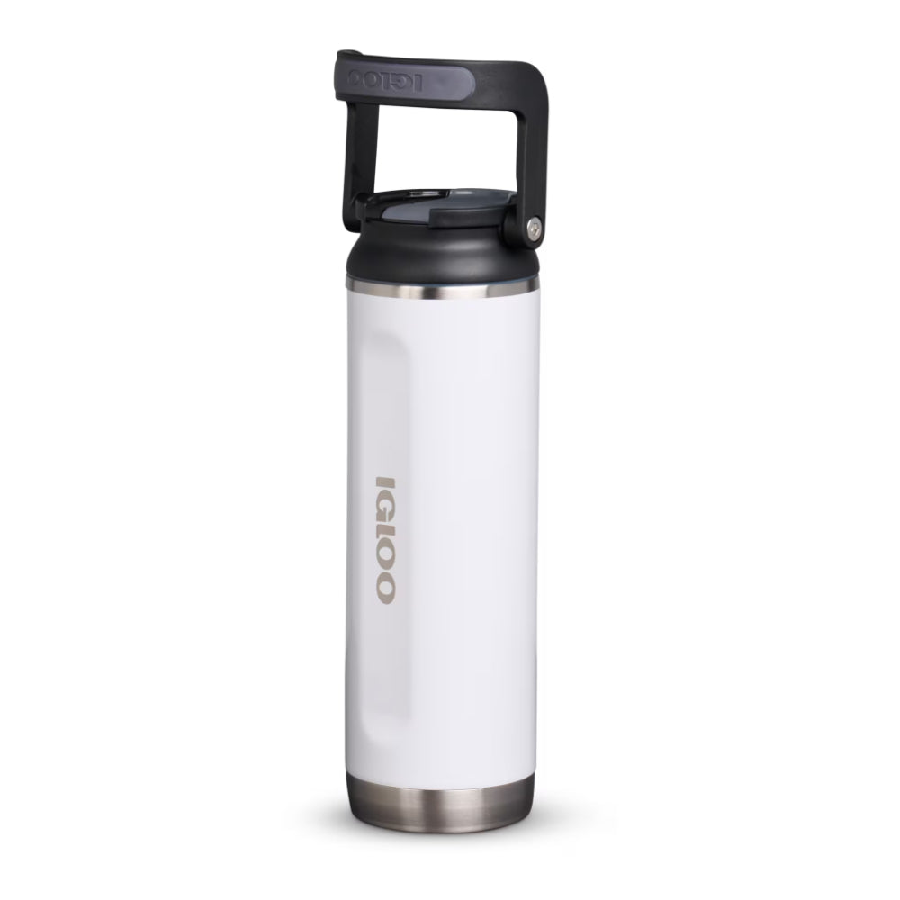 00071084-Igloo-زجاجة رياضية من الفولاذ المقاوم للصدأ سعة 20 أونصة - WHT.SSTL