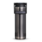 00071085-Igloo-20 Oz Stainless Steel Sport Sipper Bottle - Carbonite