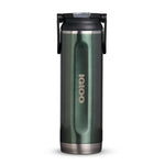 00071087-Igloo-20 Oz Stainless Steel Sport Sipper Bottle - Spruce