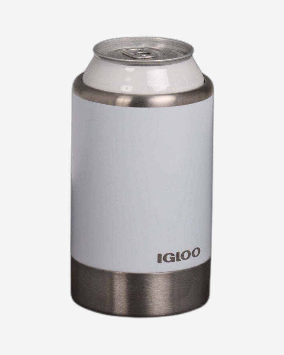 00071103-Igloo-12 أونصة من الفولاذ المقاوم للصدأ كولميت اللامع - أبيض