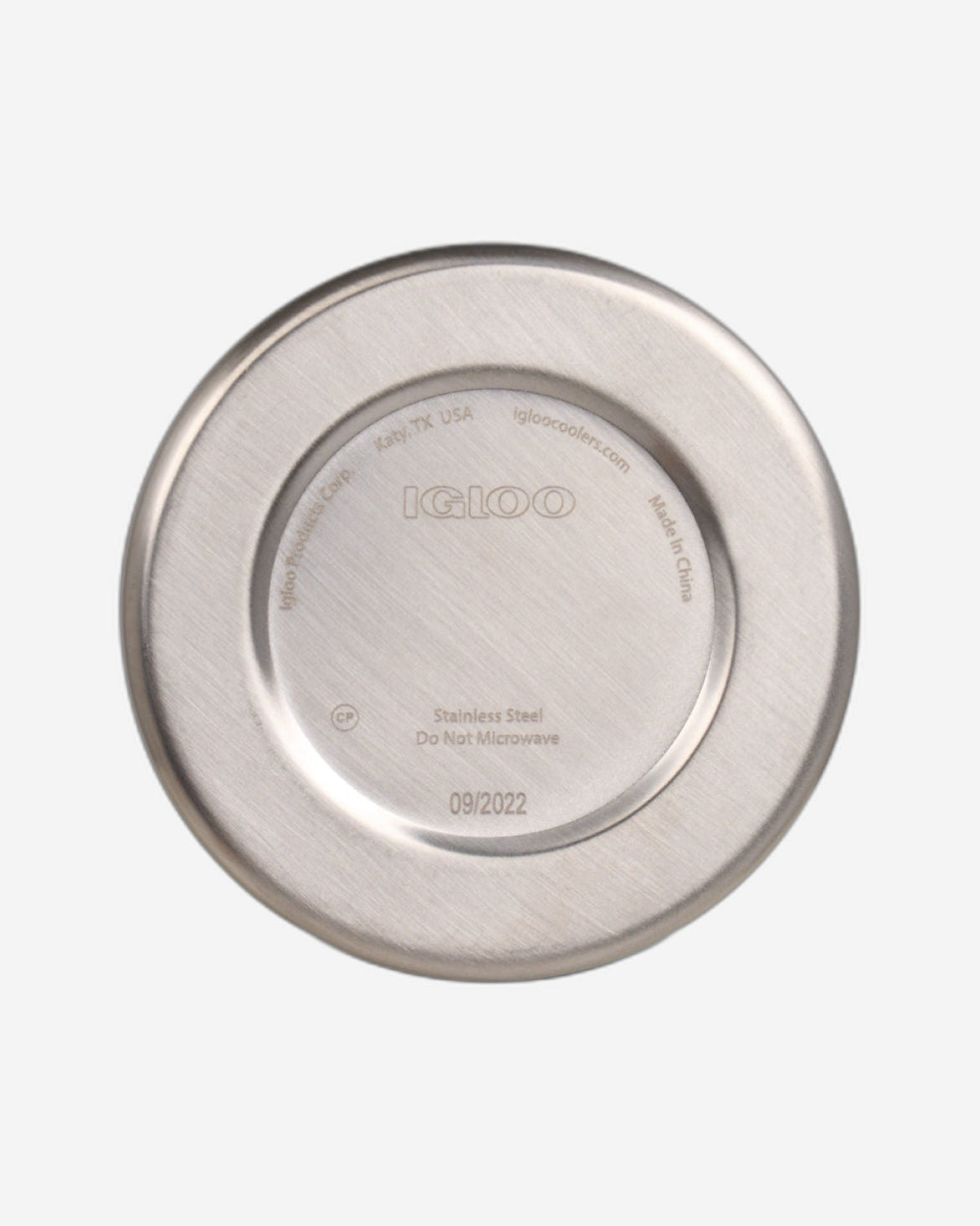 00071108-Igloo-12 أونصة من الفولاذ المقاوم للصدأ Coolmate Slim Gloss - أبيض