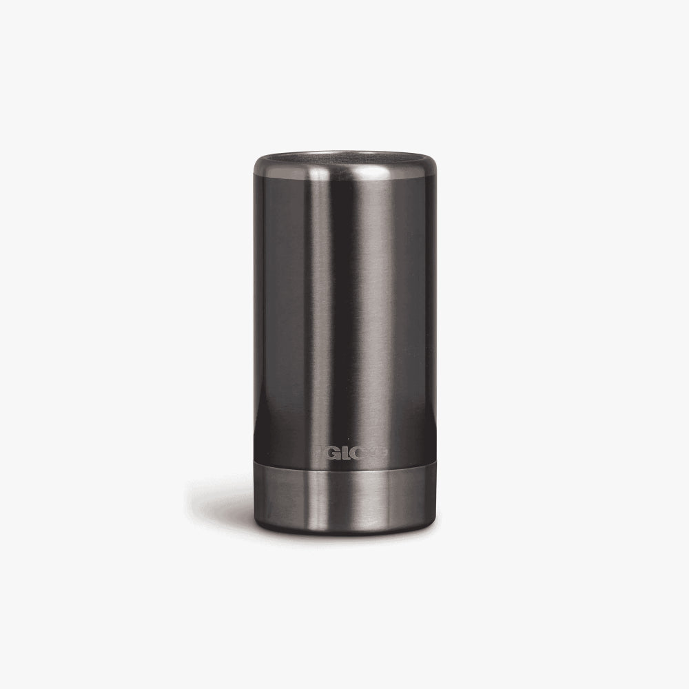 00071109-Igloo-12 Oz Stainless Coolmate Slim Gloss - Carbonite