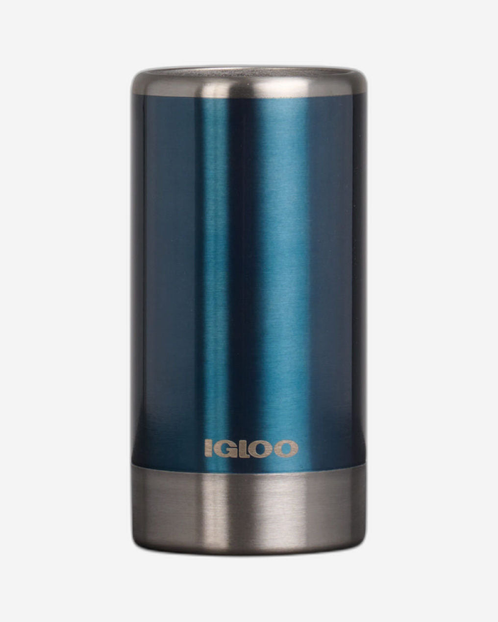 00071110-Igloo-12 أونصة من الفولاذ المقاوم للصدأ Coolmate Slim Gloss - أزرق عصري