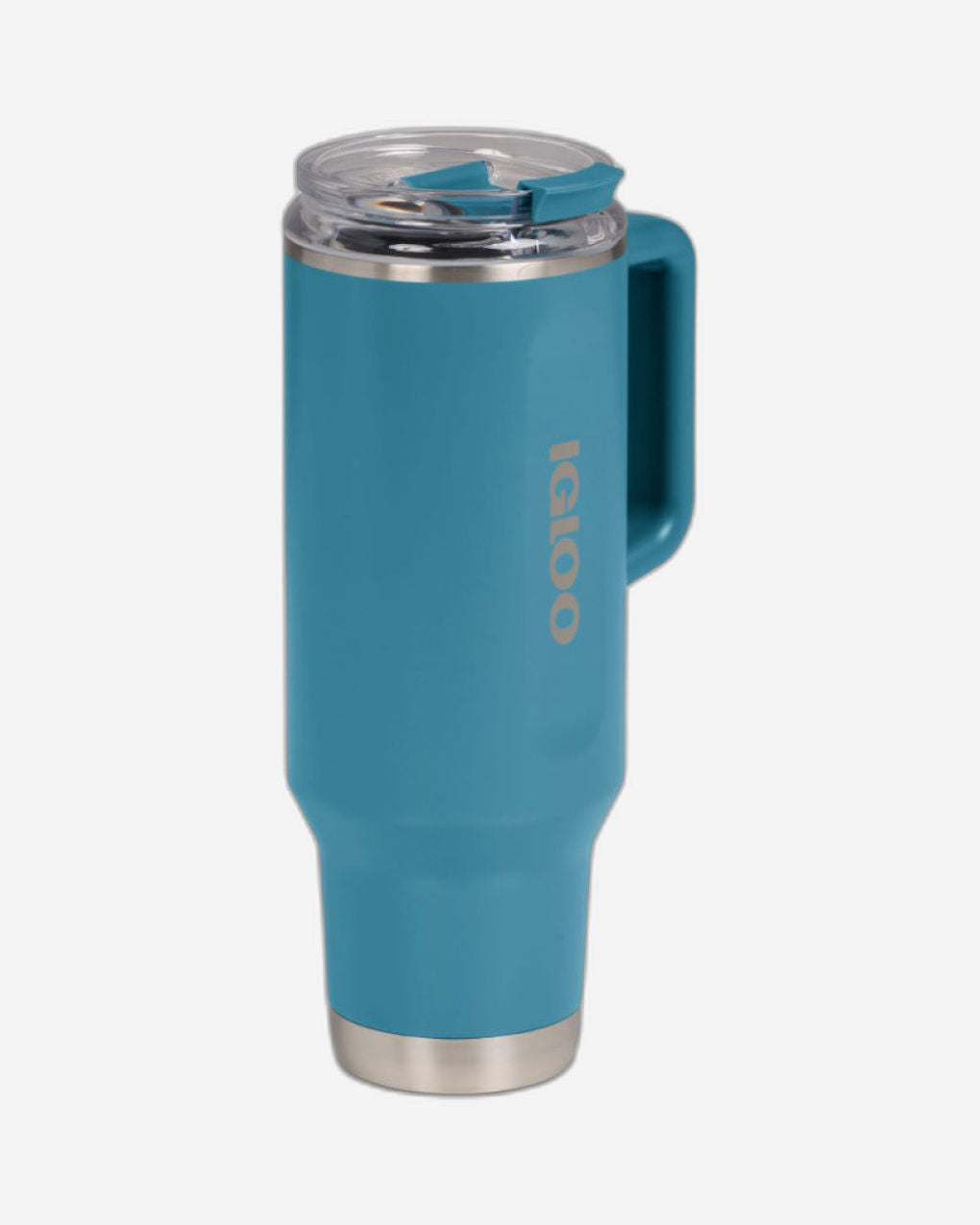 00071228-Igloo - كوب سفر من الفولاذ المقاوم للصدأ سعة 40 أونصة - أزرق عصري