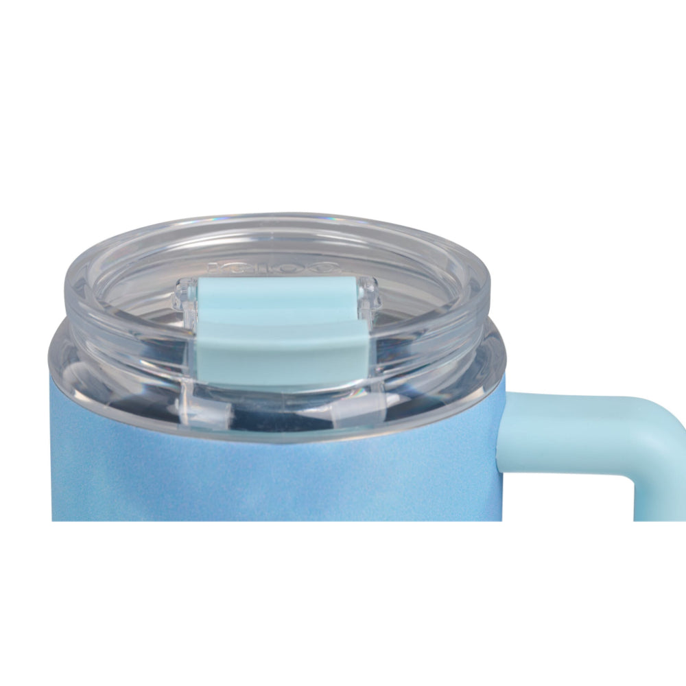 00071309-Igloo - كوب سفر قابل للتقليب والشرب، سعة 32 أونصة، أزرق فاتح