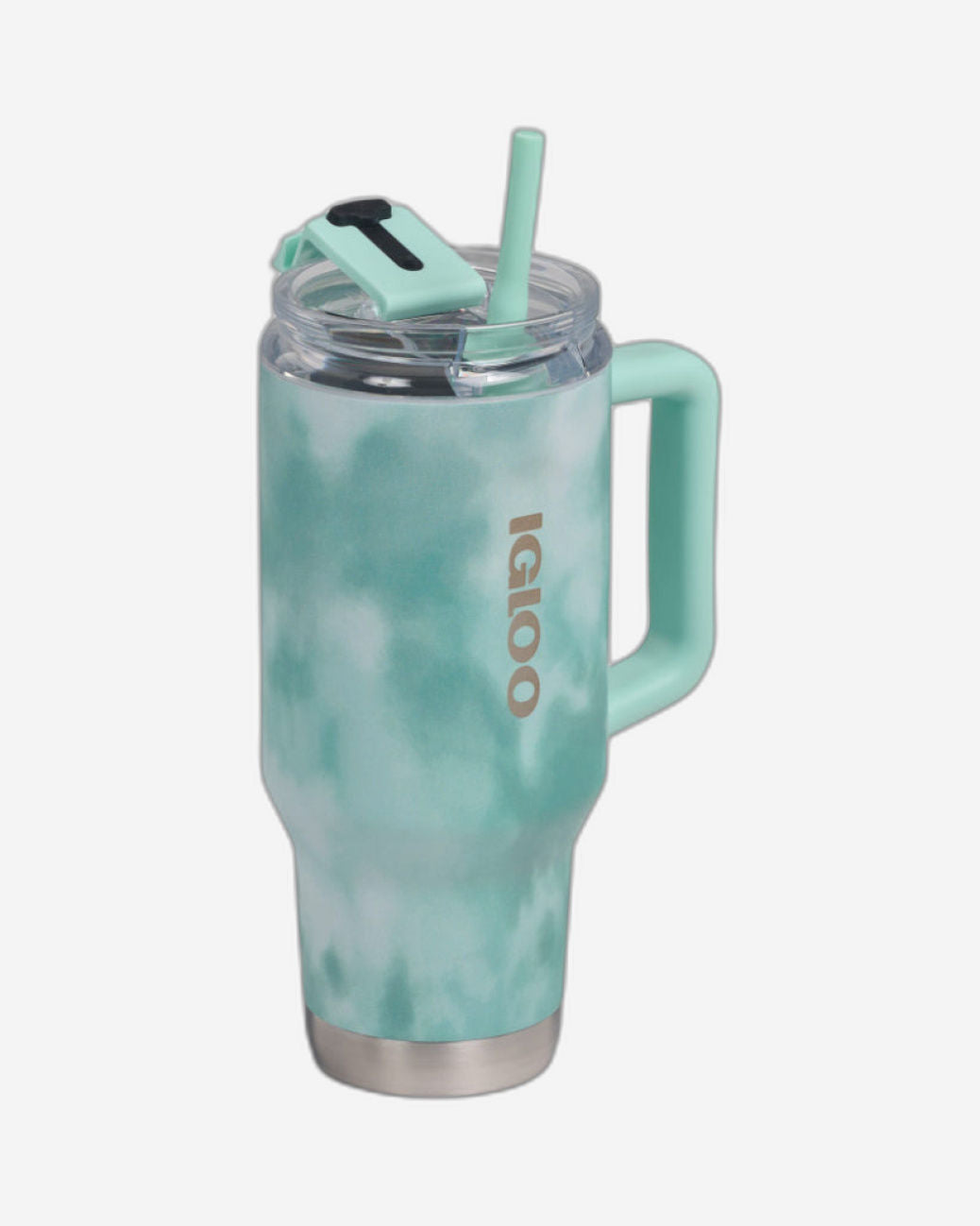 00071311-Igloo - كوب سفر قابل للتقليب والشرب، سعة 32 أونصة - Seafoam