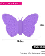 مجموعة حامل أواني على شكل فراشة من فيسمان، قطعتين، لون أزرق