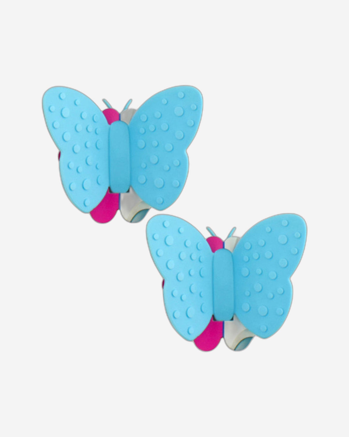 مغناطيس فيسمان على شكل فراشة، قطعتان، لون نعناعي