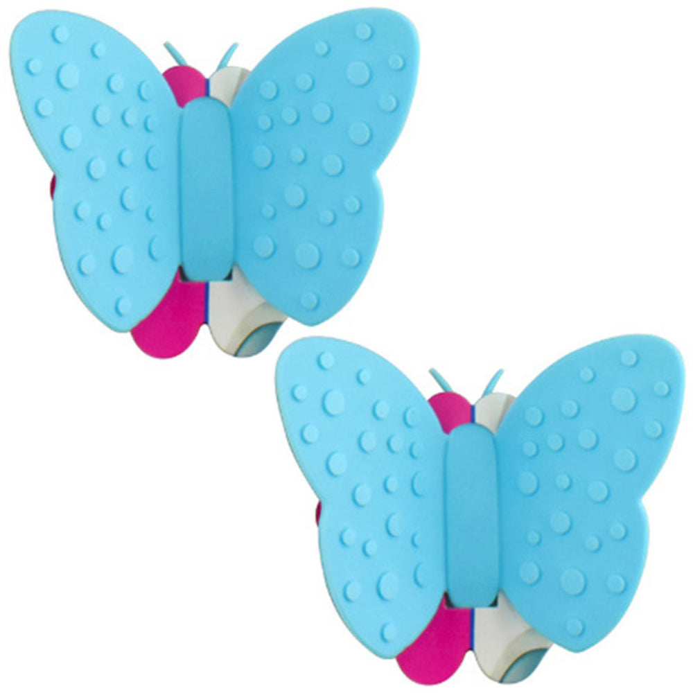 Fissman 2-Piece Butterfly Pot Holder Magnet Set Mint