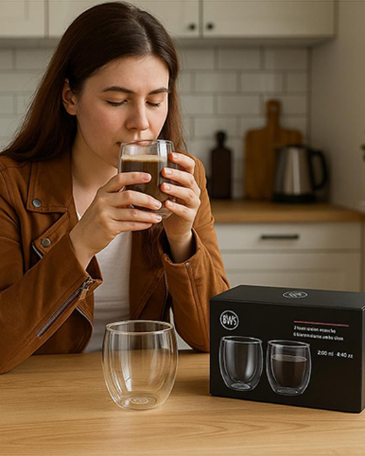 B&S  Double Wall 250 ml Glass