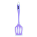 Fissman Silicone Slotted Spatula Purple 29cm Slotted Turner Aquarelle Series