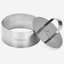 Fissman Dessert Ring Stainless Steel 10x4.5cm with Pusher