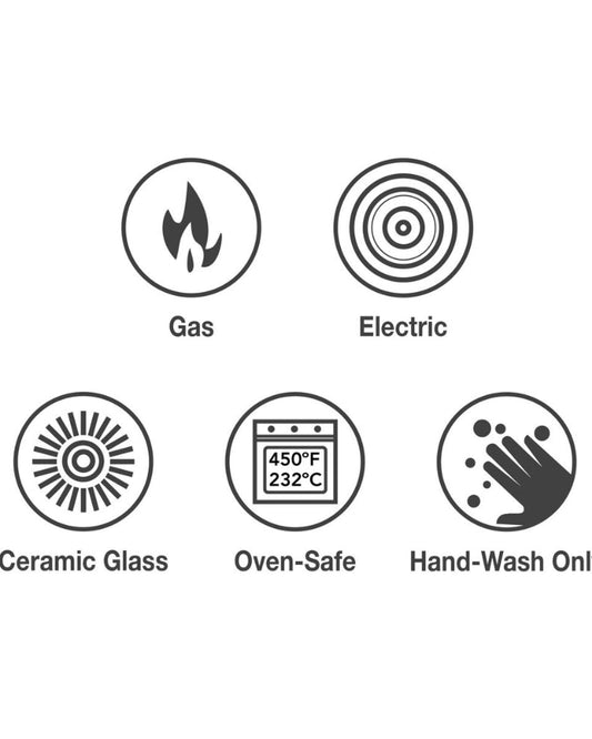 ترامونتينا منذ عام 1911، صنع في البرازيل، وعاء هولندي دائري مغطى بطبقة من الحديد الزهر المطلي بالمينا سعة 5.5 لتر، سلسلة 1000 - أحمر متدرج