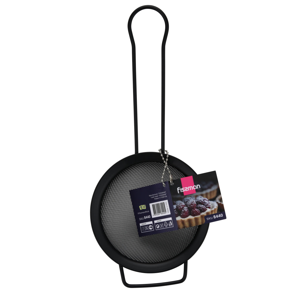 مصفاة فيسمان ذات شبكة دقيقة 12 سم بمقبض