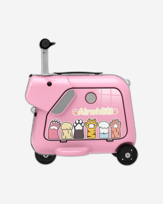 سكوتر Airwheel SQ3 الكهربائي - وردي | حقيبة سفر للأطفال مزودة ببطارية قابلة للإزالة