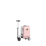 Airwheel SE3SL - Electric Luggage Scooter - Pink | Smart-Riding Automatic-Extendable Suitcase with Removable Battery