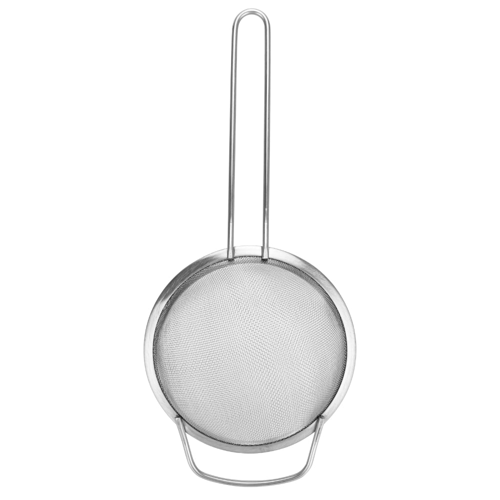 Fissman Steel Strainer With Handle Silver 16cm