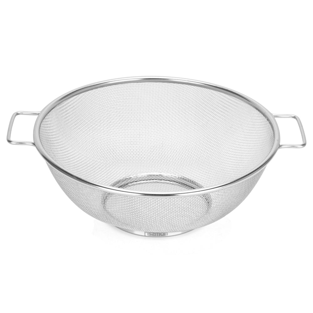 صبغة فيسمان دائرية بمقبض فضي 26 سم