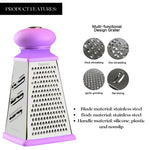 مبشرة فيسمان رباعية الجوانب، أرجوانية/فضية