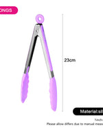 ملقط مطبخ فيسمان بمقبض، أخضر نعناعي/رمادي، 23 سم