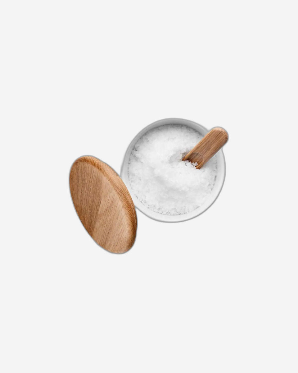 وعاء ملح إيفا سولو 887292 مع غطاء وملعقة من نوفا