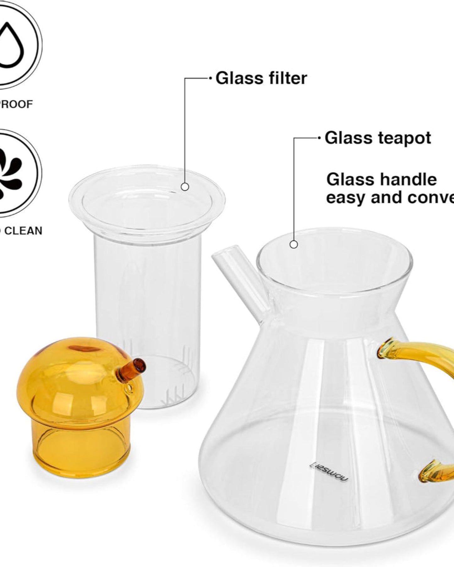 فلتر إبريق شاي فيسمان 950 مل