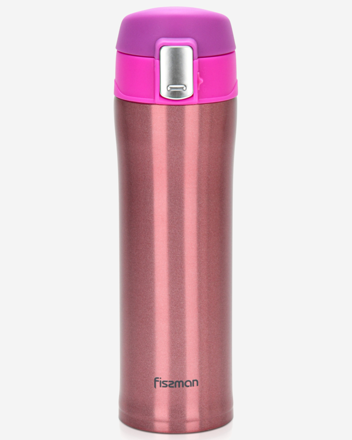 Fissman Travel Mug Vacuum Double Wall Pink 450ml