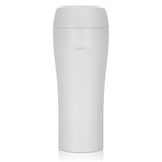 Fissman Double Wall Vacuum Travel Mug 420ml, Color White Stainless Steel