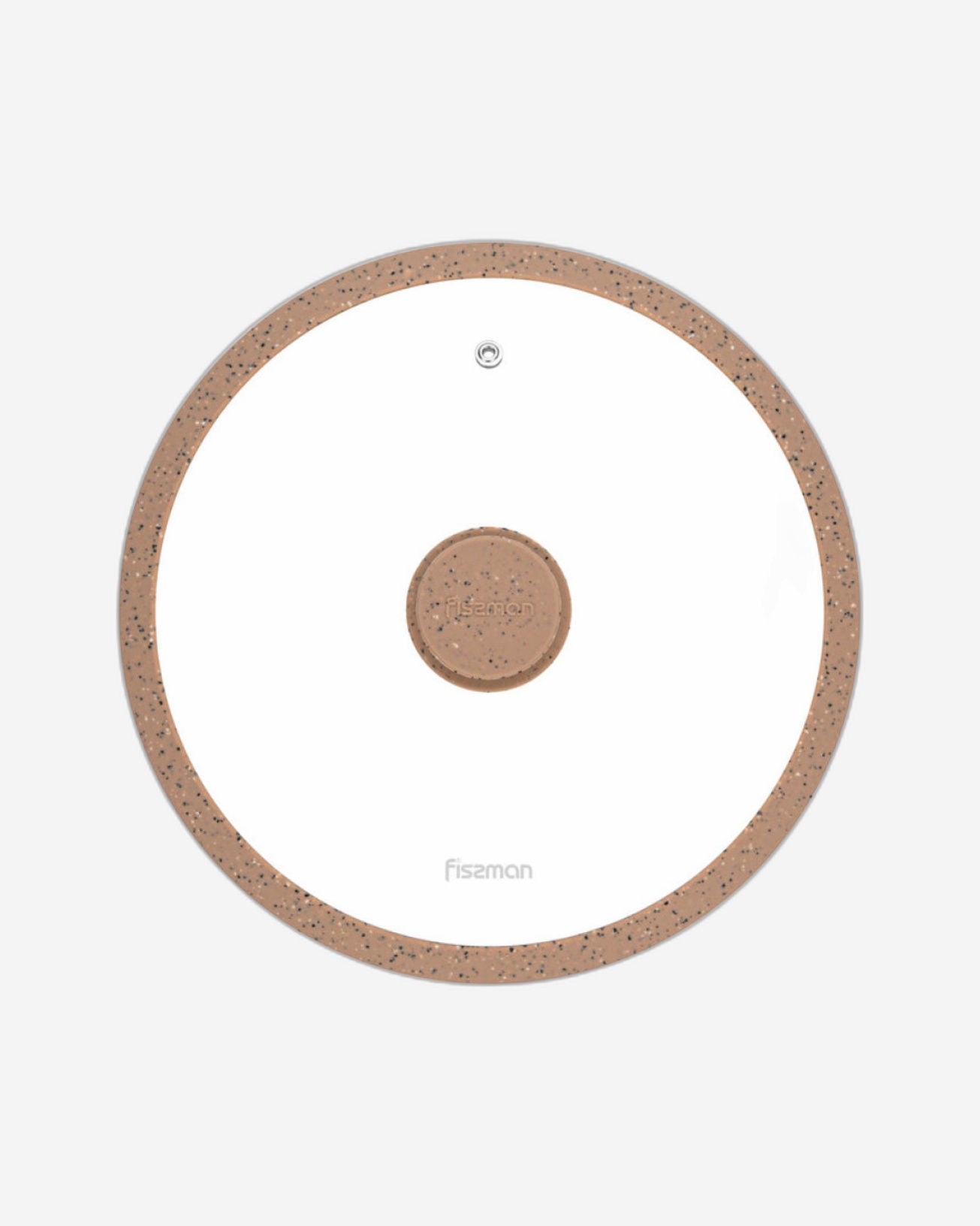 غطاء زجاجي من فيسمان 26 سم مع حافة سيليكون بني لألعاب الأركيد