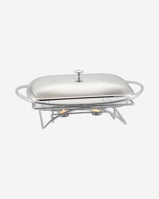 وعاء تدفئة طعام مستطيل من الفولاذ المقاوم للصدأ من كويزين آرت ألوري، سعة ١.٥ لتر | يحافظ على دفء الطعام لساعات | تصميم أنيق | فولاذ مقاوم للصدأ متين