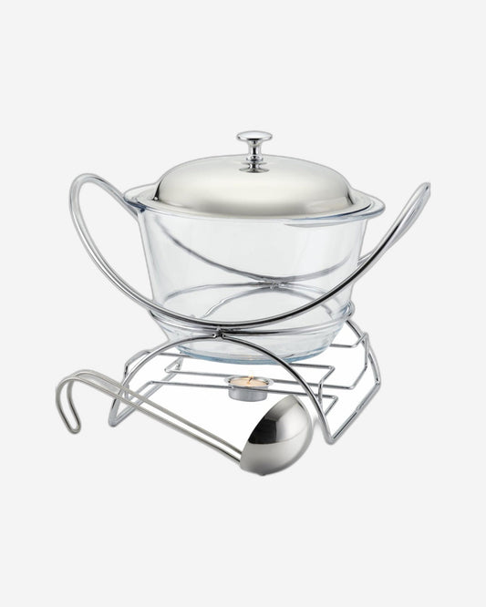 سخان الطعام الفولاذي من كوزين آرت - سعة 4.0 لتر - حل أنيق لتسخين الطعام