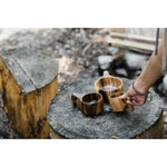 كوب شرب خشبي كوكسا من بيربونز - ١٦ أونصة