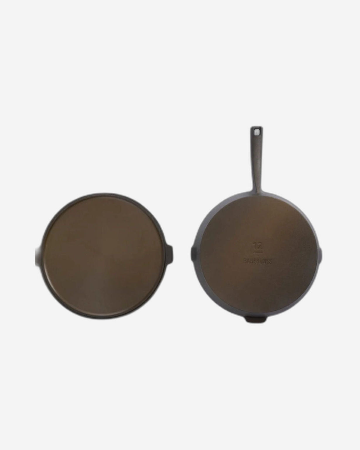 Barebones - مقلاة حديد زهر متعددة الاستخدامات مقاس 12 بوصة