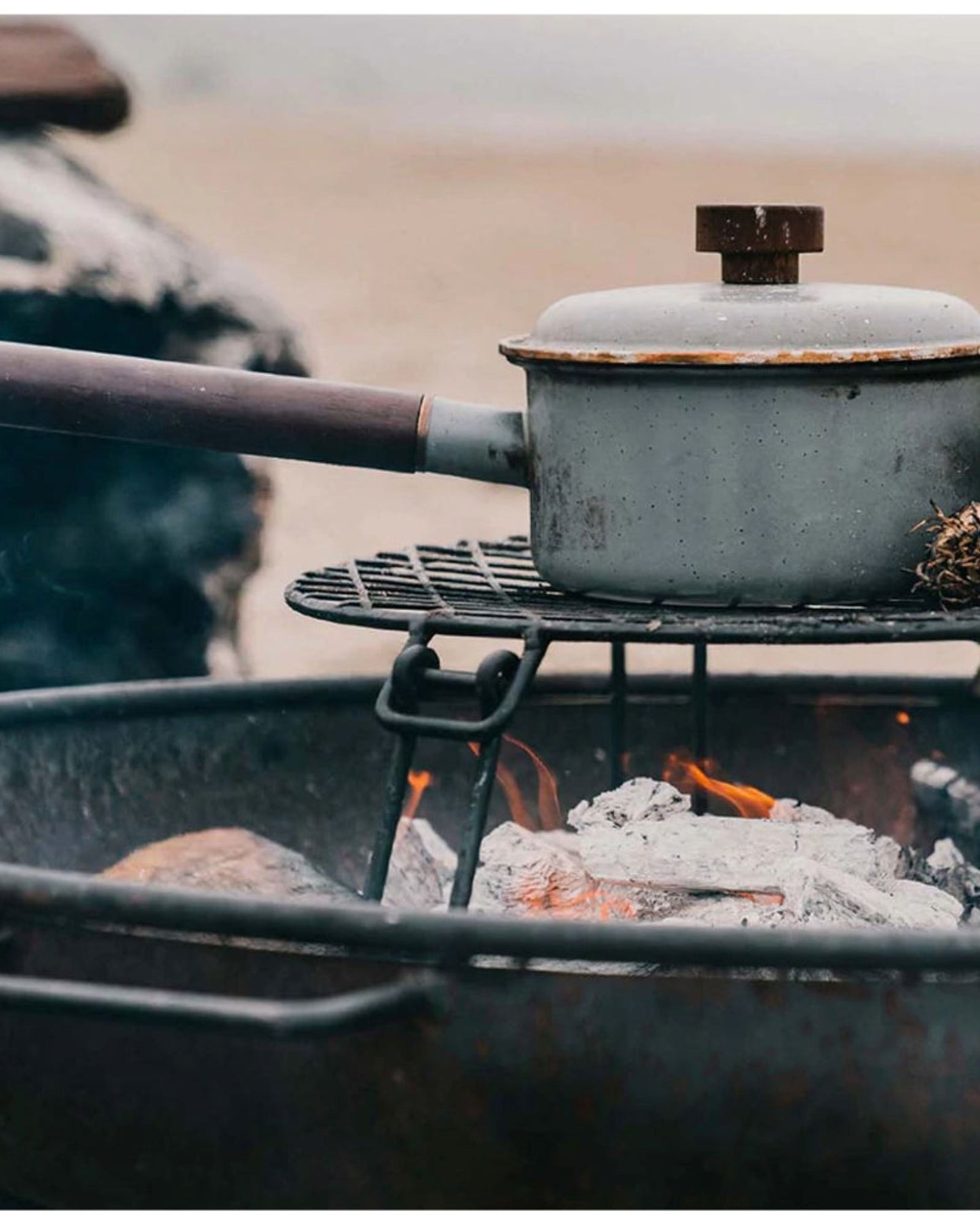 BareBones - قدر مينا بقشرة بيض