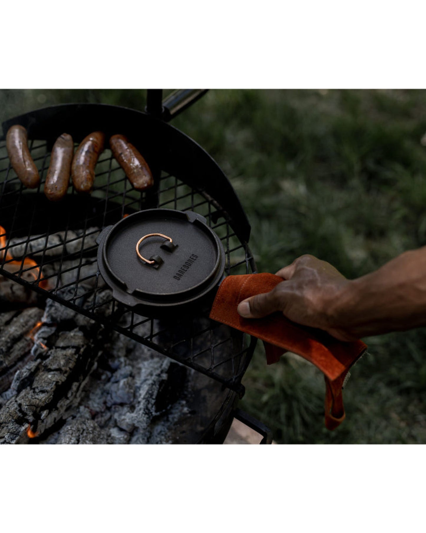 وسادة ساخنة من الجلد المدبوغ - تيراكوتا