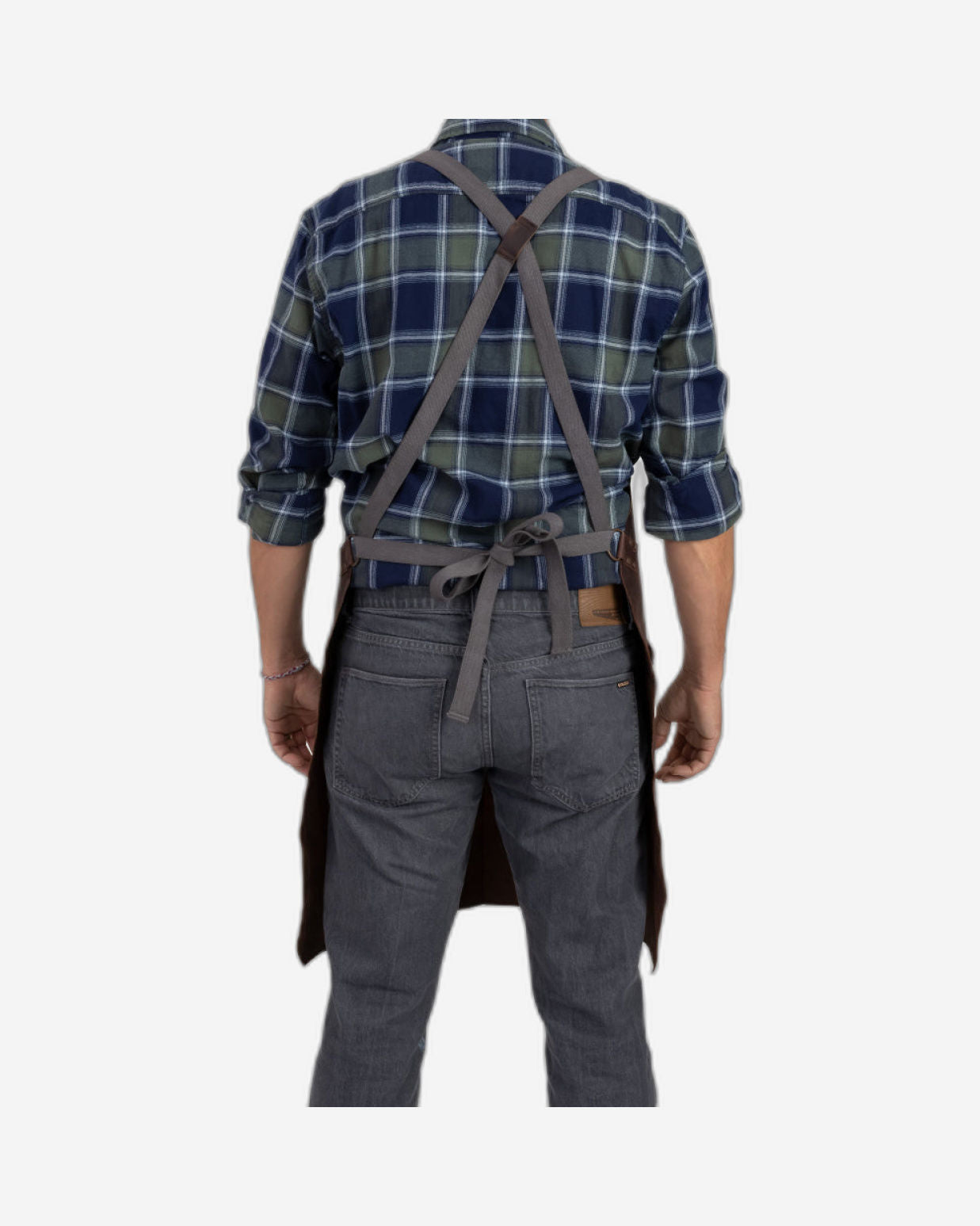 مريلة جلدية للتجار - BareBones