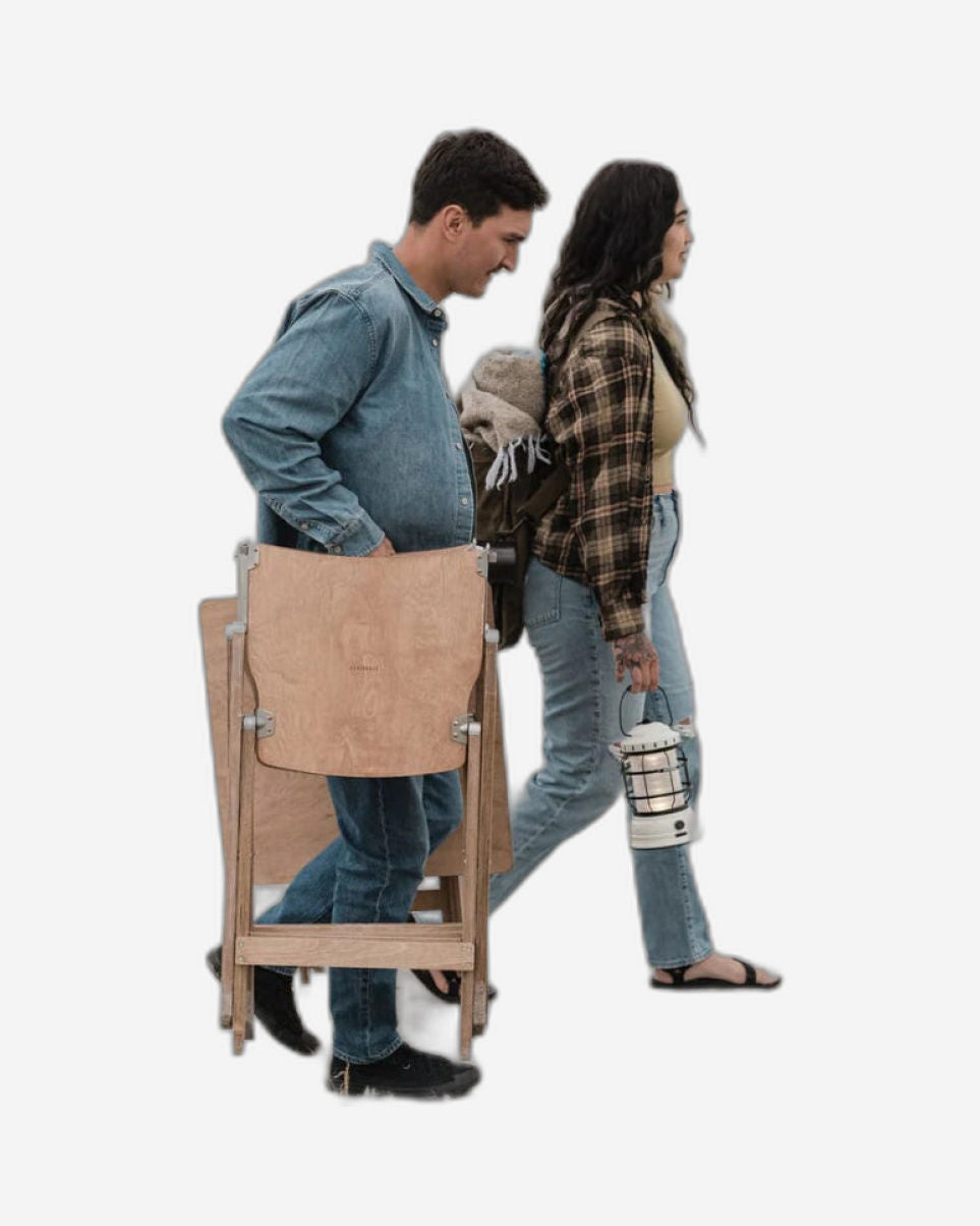 كرسي Barebones - Ridge Top الخشبي القابل للطي (يتغير إلى Ridge Top)