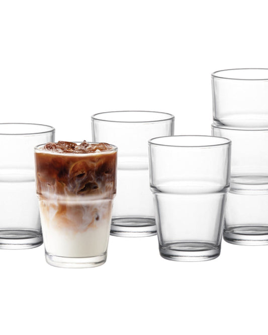 طقم أكواب كولا من كويزين آرت، 6 قطع، سعة 255 مل