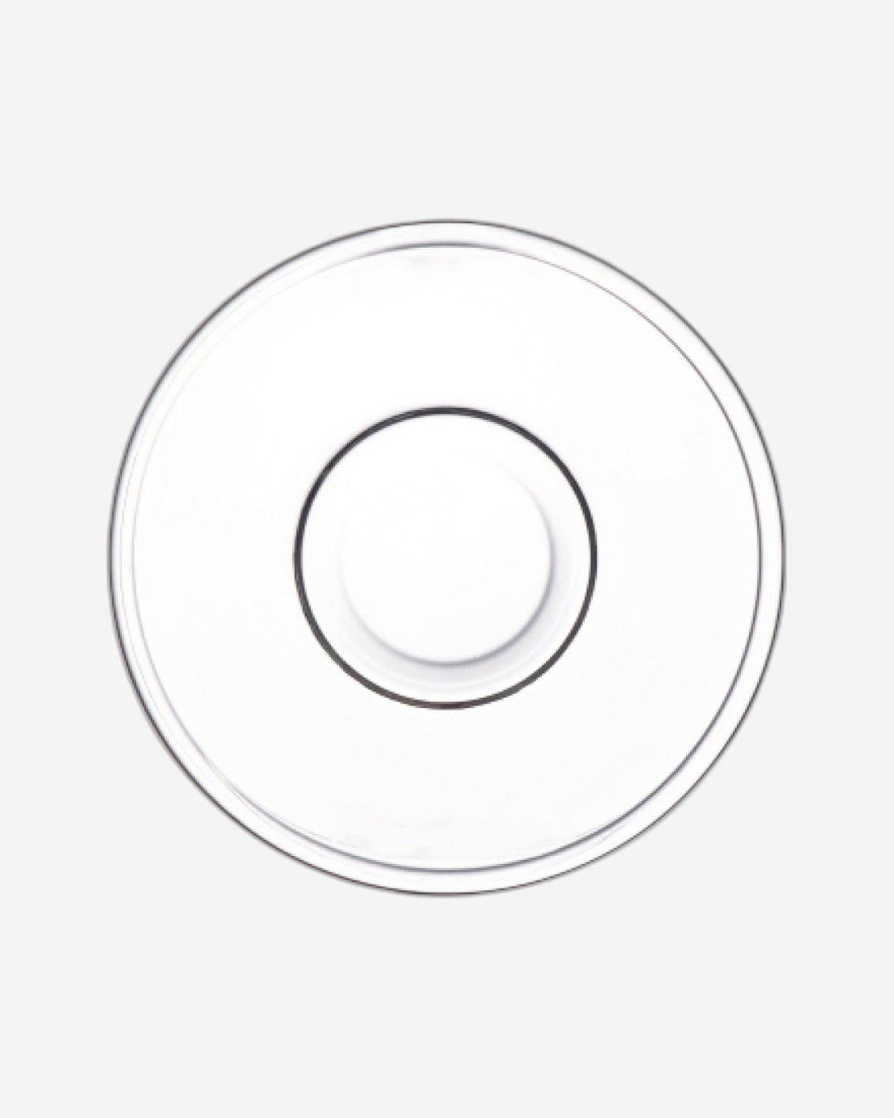 طقم فناجين شاي زجاجية وصحن من دوياليكس - 190 مل، 12 قطعة، شفاف